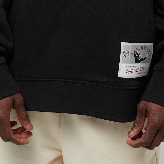 Mitchell & Ness NFL Team Logo Hoody UPD Kansas City Chiefs schwarz 24591 4