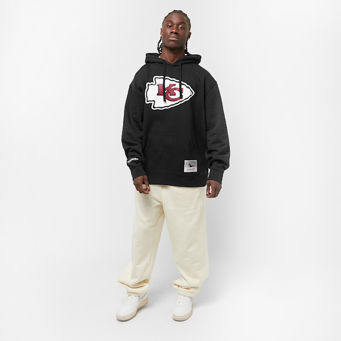 Mitchell & Ness NFL Team Logo Hoody UPD Kansas City Chiefs nero 24591 5