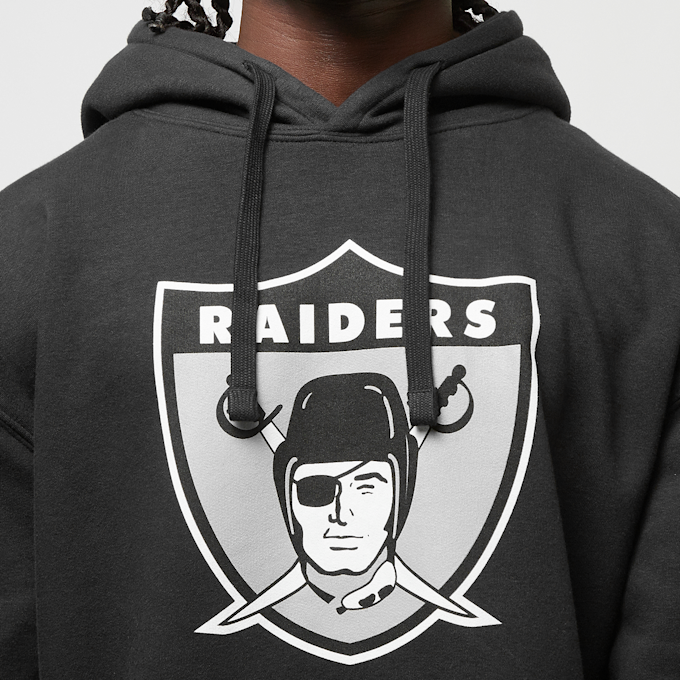 Mitchell & Ness NFL Team Logo Hoody UPD Oakland Raiders schwarz 24593 3