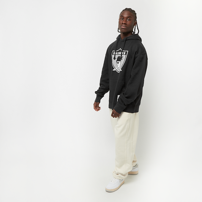 Mitchell & Ness NFL Team Logo Hoody UPD Oakland Raiders preto 24593 5