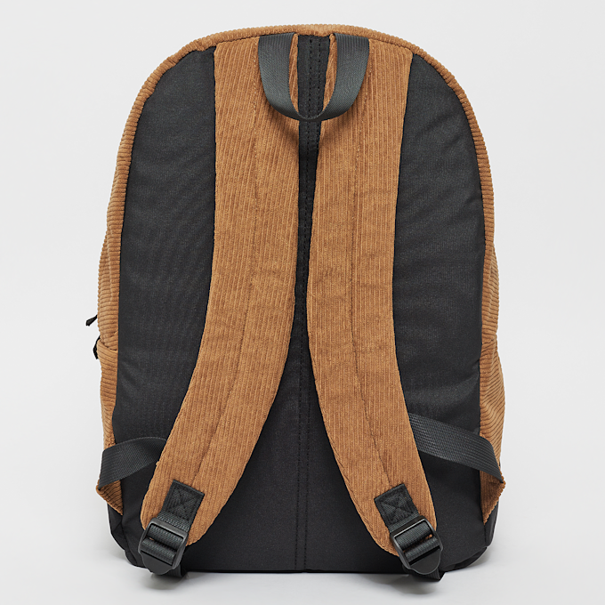 SNIPES Woven Label Basic Logo Corduroy Backpack siva 24601 3