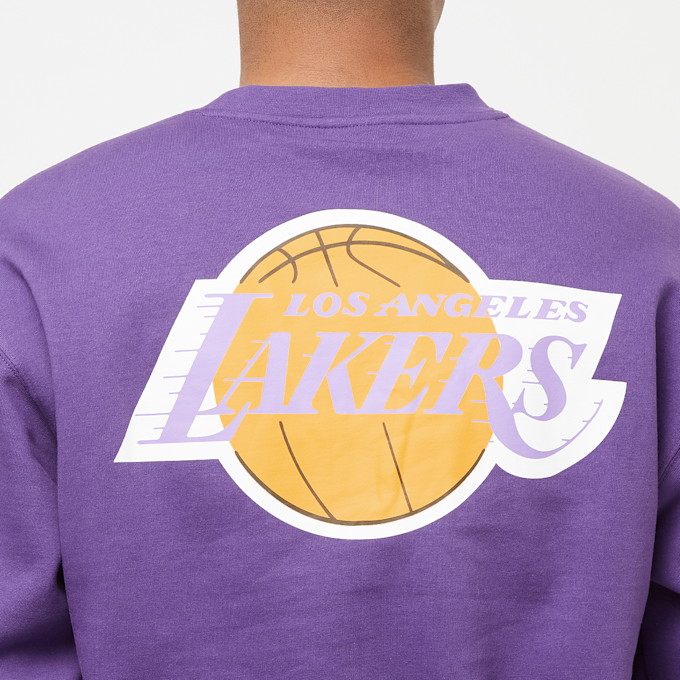 Mitchell & Ness NBA There and Back Fleece Crew Los Angeles Lakers fioletowy 24604 6