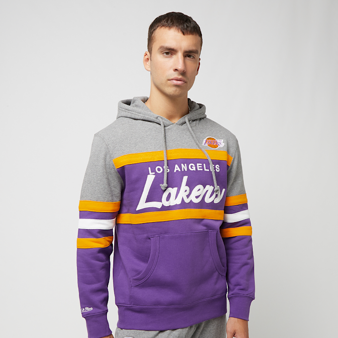 Mitchell & Ness NBA Los Angeles Lakers Hoodie lila 24608 1