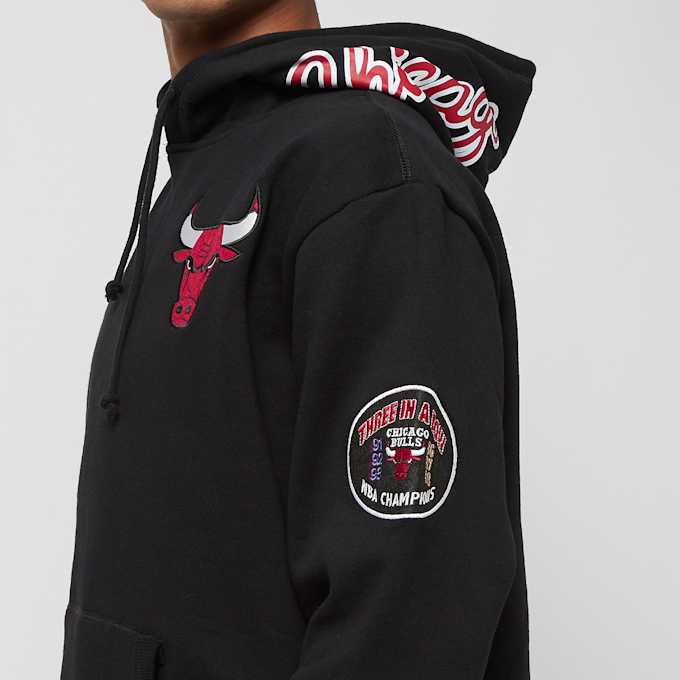 Mitchell & Ness NBA Chicago Bulls Hoodie preto 24609 5