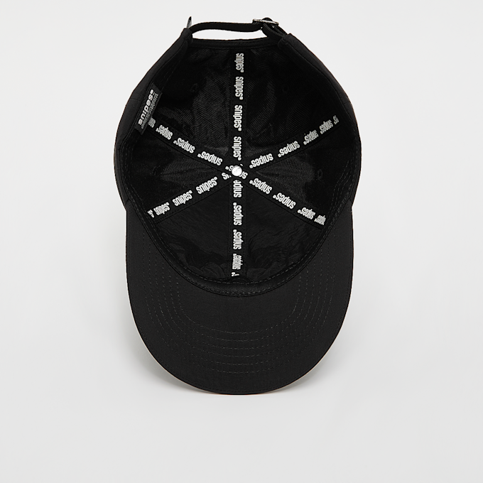 SNIPES Logo Nylon Baseball Cap preto 24612 3