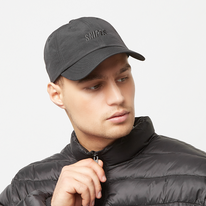 SNIPES Logo Nylon Baseball Cap noir 24612 5