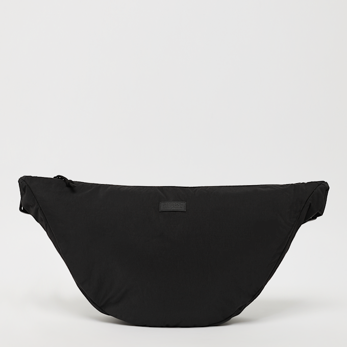 SNIPES Rubber Badge Basic Logo Big Shoulder Bag preto 24614 1