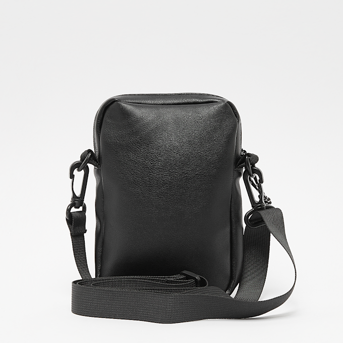 SNIPES Metal Badge Basic Logo Fake Leather Mobile Bag grigio 24618 3