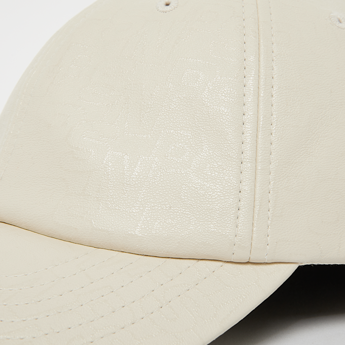 SNIPES Printed Fake Leather Pattern Baseball Cap bege 24621 4