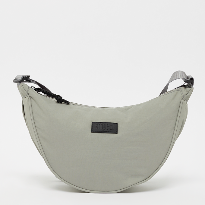 SNIPES Rubber Badge Basic Logo Shoulder Bag gris 24624 1