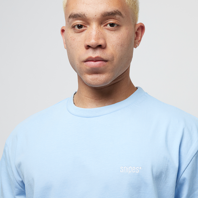 SNIPES Small Logo Essential Tee blu 24654 3
