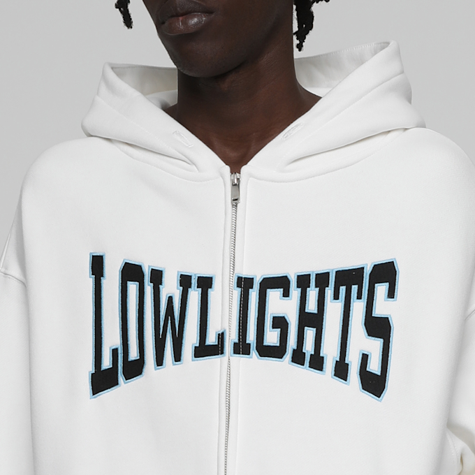 Low Lights Studios Boxer Zip-Hoodie bijela 24678 3