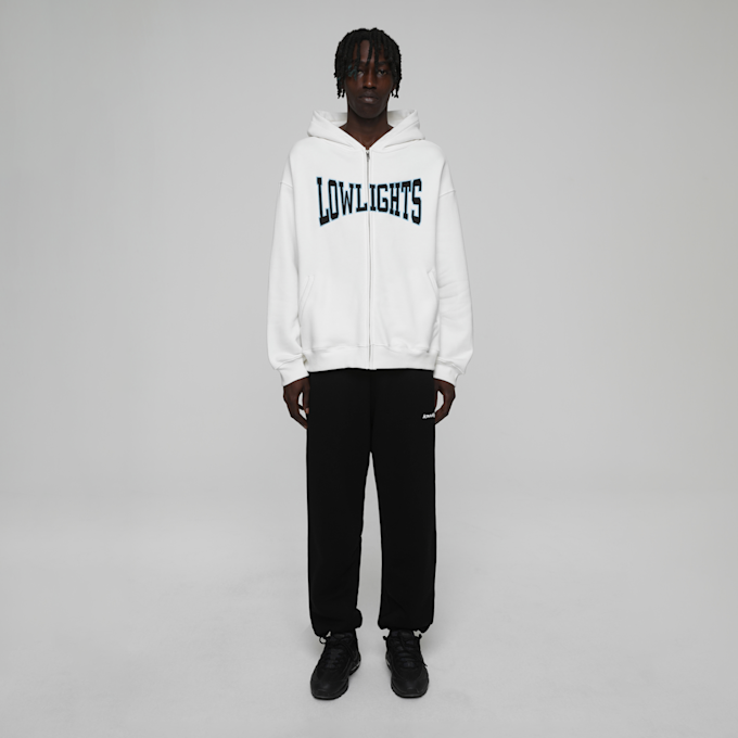 Low Lights Studios Boxer Zip-Hoodie bianco 24678 4