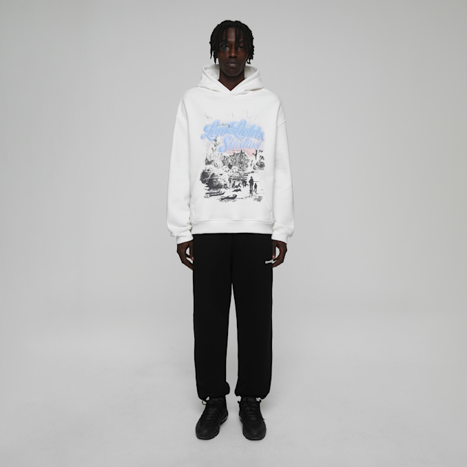 Low Lights Studios Iglo Blue Hoodie blanco 24689 4