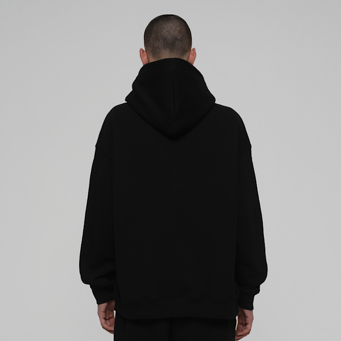 Low Lights Studios Arctic Ring Logo Zip-Hoodie czarny 24691 2