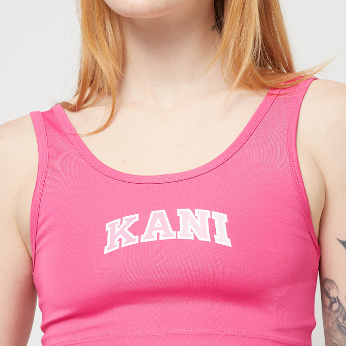 Karl Kani Small Serif Bustier Top rosa  24697 3