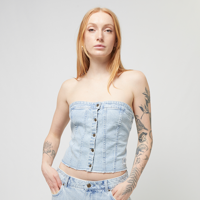 Karl Kani OG Washed Corset Top bleu 24698 1