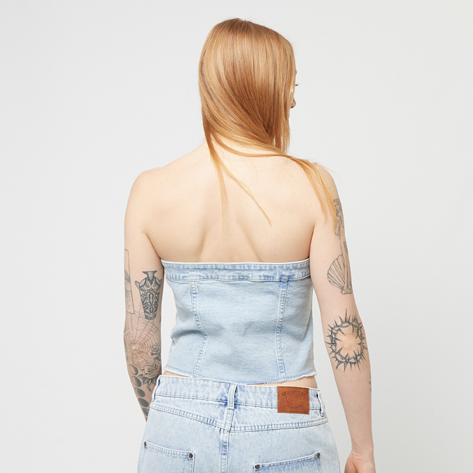 Karl Kani OG Washed Corset Top plava 24698 2