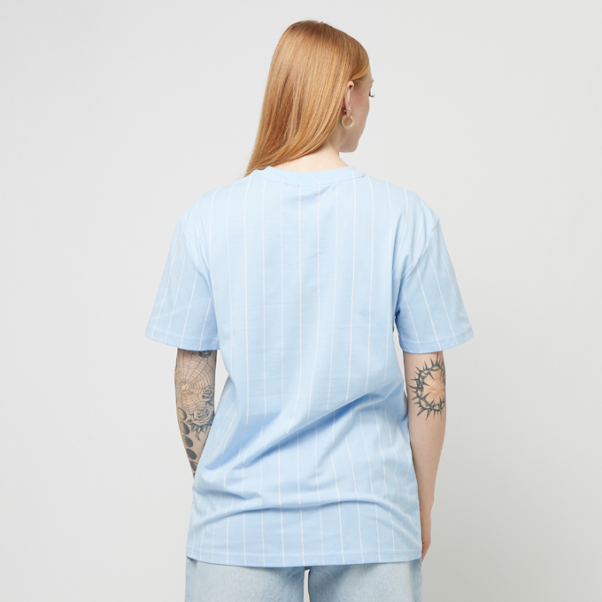Karl Kani Small Signature Tonal Pinstripe Oversized Tee azul 24704 2