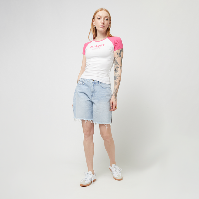 Karl Kani OG Slit Denim Shorts blu 24709 5