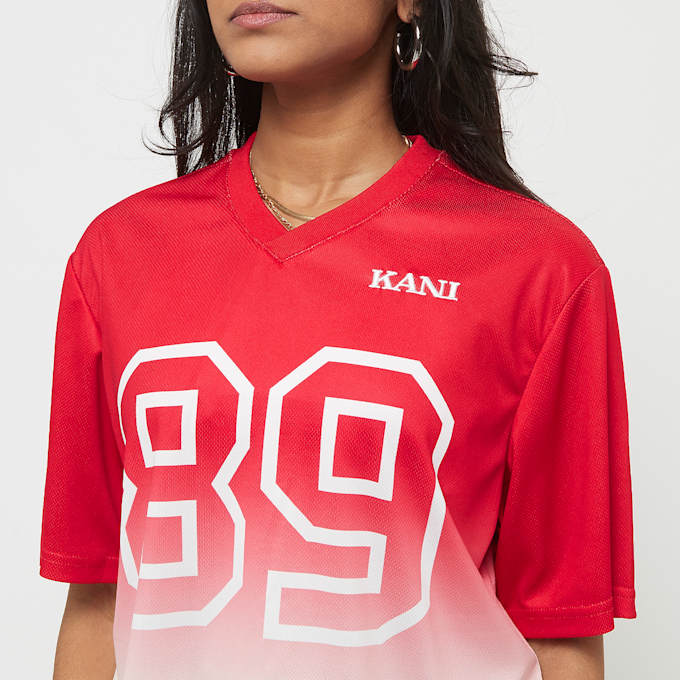 Karl Kani Retro Gradient Crop Jersey rosso 24717 3