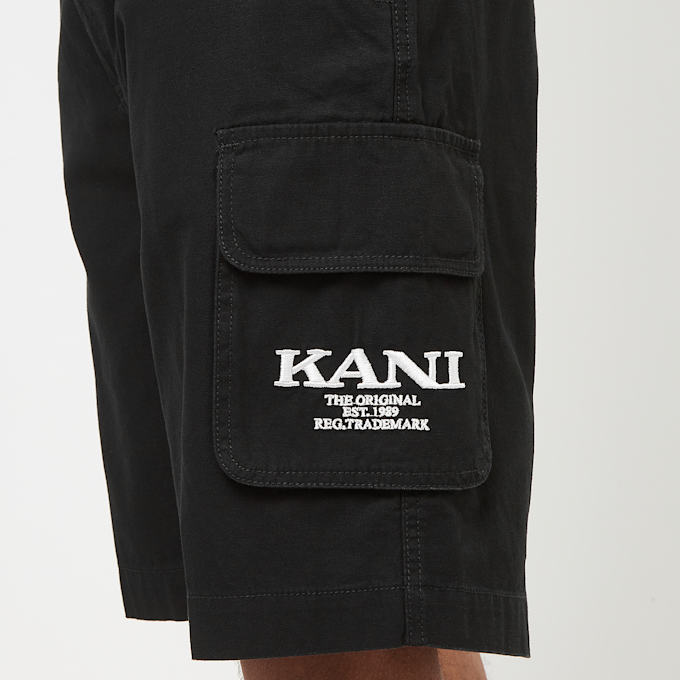 Karl Kani Retro Washed Cargo Shorts negro 24726 5
