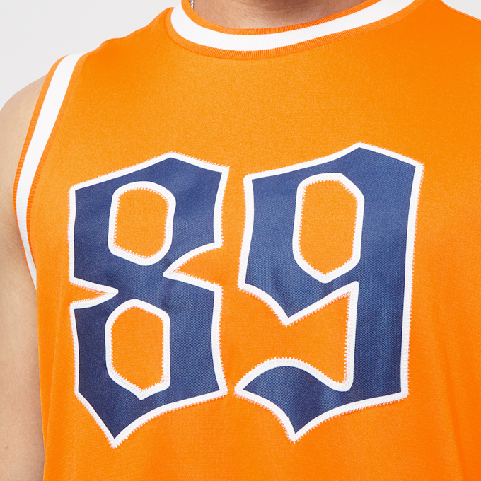 Karl Kani OG Block Basketball Tank orange 24727 3