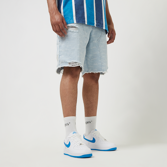 Karl Kani Og Heavy Distressed Wavy Print Carpenter bleu 24734 1