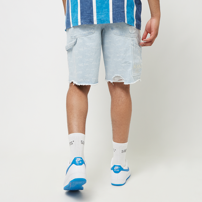 Karl Kani Og Heavy Distressed Wavy Print Carpenter plava 24734 2