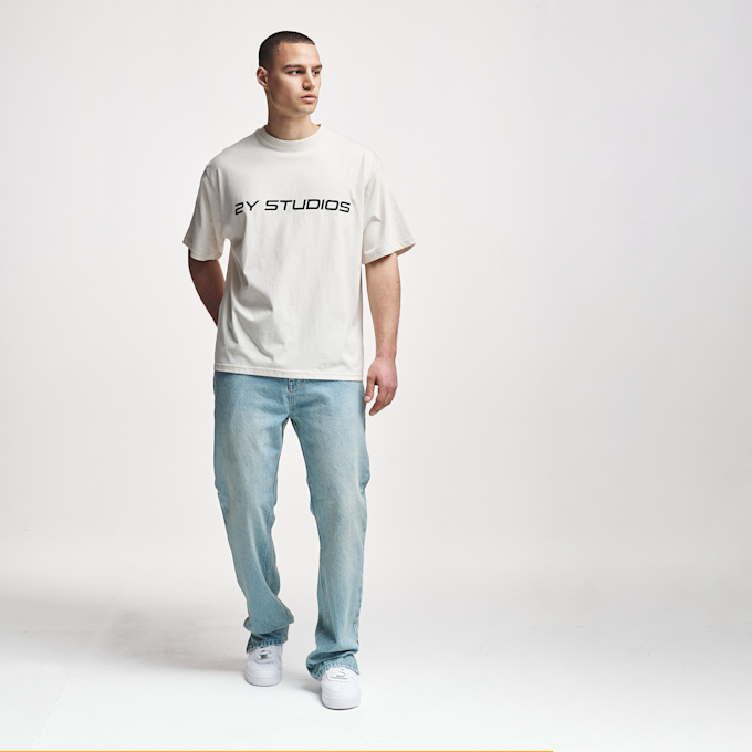 2Y STUDIOS Amaru Ankle Straight Jeans niebieski 24751 4