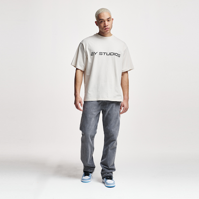 2Y STUDIOS ARUN OPEN HEM STRAIGHT JEANS SAND BLUE siva 24752 4