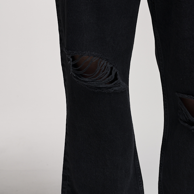 2Y STUDIOS Anduin Ripped Baggy Jeans crna 24756 3