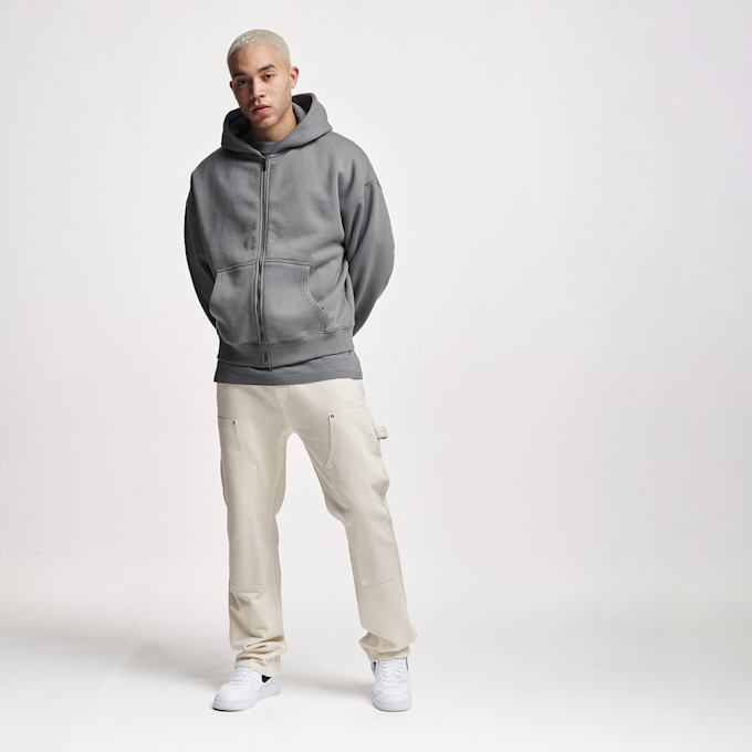 2Y STUDIOS Haldor Carpenter Straight Jean beż 24758 4