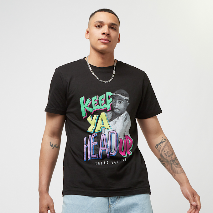 Artist by Mister Tee TuPac Keep Ya Head Up Tee negro 24759 1