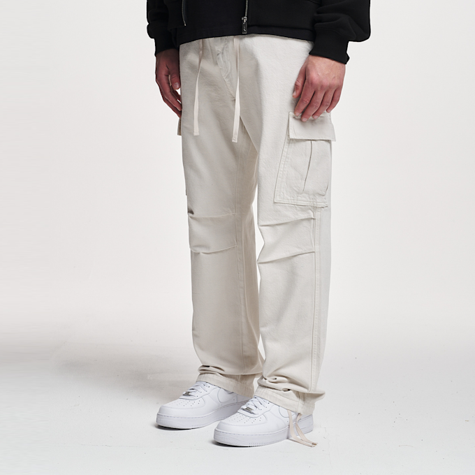 2Y STUDIOS Lunas 2-Pocket Cargo Pants beż 24764 1