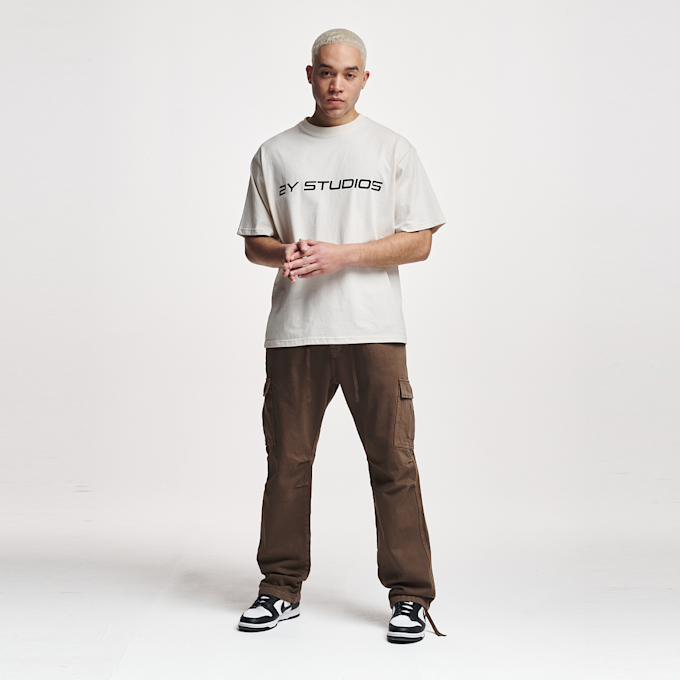 2Y STUDIOS Lunas 2-Pocket Cargo Pants marrón 24765 5