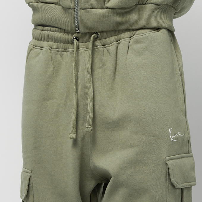 Karl Kani Small Signature Cargo Sweatpants verde 24807 3