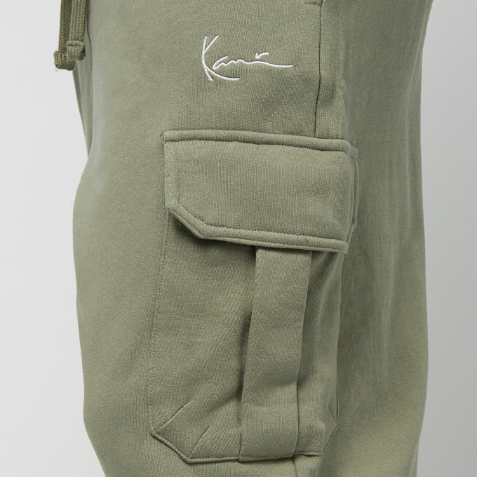 Karl Kani Small Signature Cargo Sweatpants verde 24807 4
