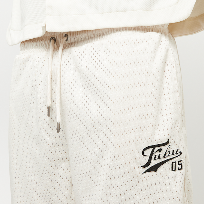 FUBU Varsity Mesh Shorts blanco 24818 3