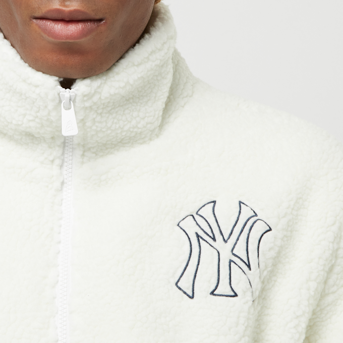 New Era MLB Sherpa Jacket New York Yankees weiß 24865 4
