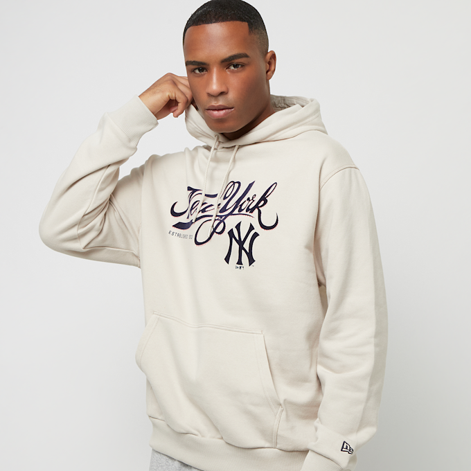 New Era MLB Retro Graphic Oversized Hoody New York Yankees bež 24881 1