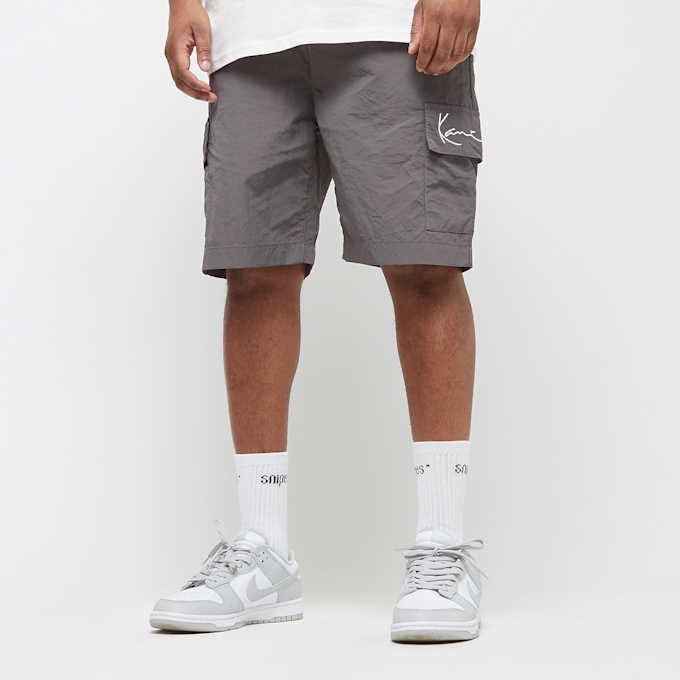 Karl Kani Small Signature Essential Cargo Shorts cinzento 24928 1