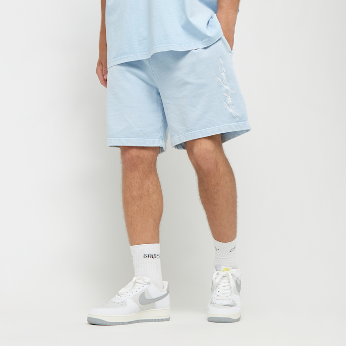 Karl Kani Autograph Washed Sweatshorts blau 24934 1