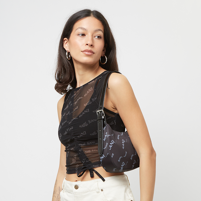 Karl Kani Wavy Retro All Over Print Shoulder Bag preto 24941 5