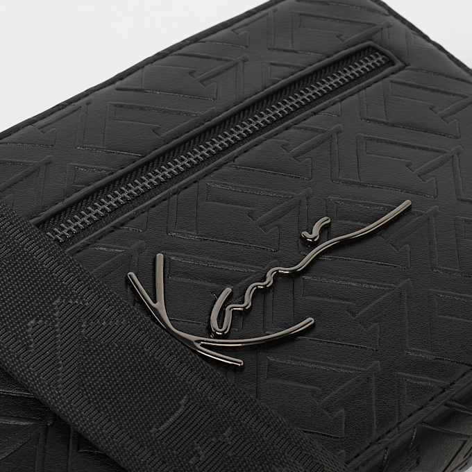 Karl Kani Signature Emboss Messenger Bag zwart 24944 4
