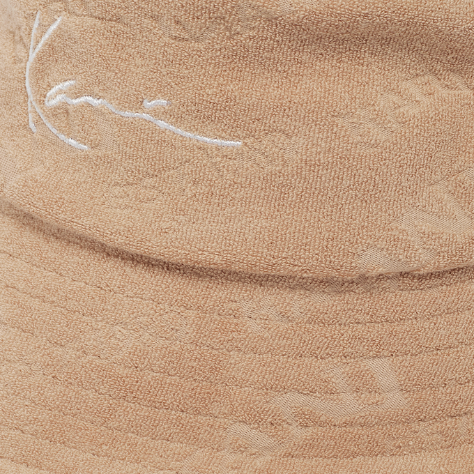 Karl Kani Signature Frottee Bucket Hat beige 24952 4