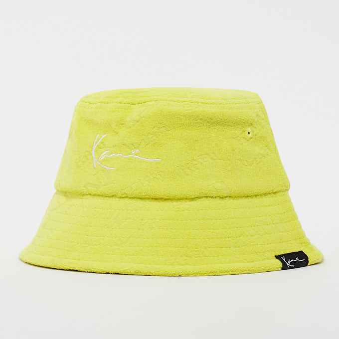 Karl Kani Signature Frottee Bucket Hat gelb 24953 1