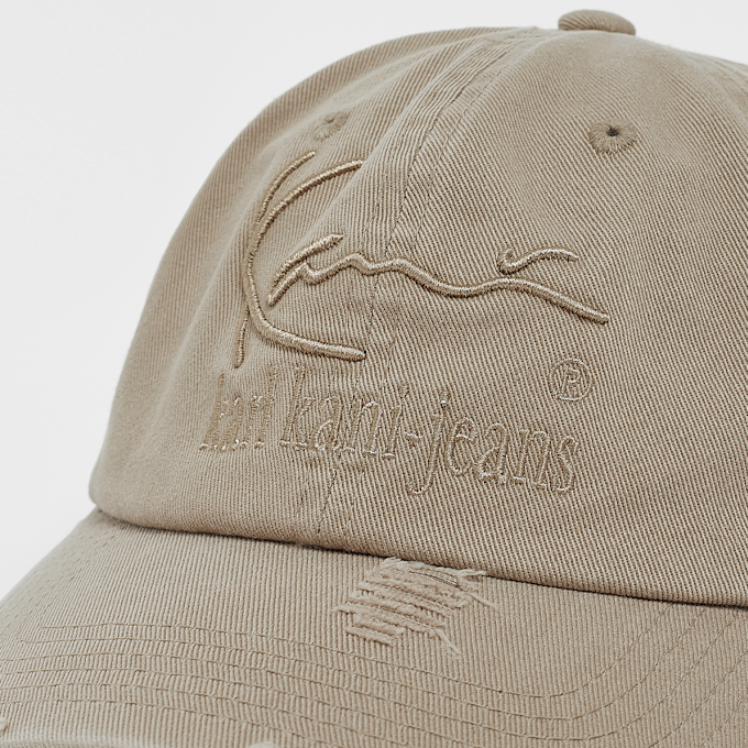 Karl Kani Jeans Block Oversize Embro Cap bege 24961 4