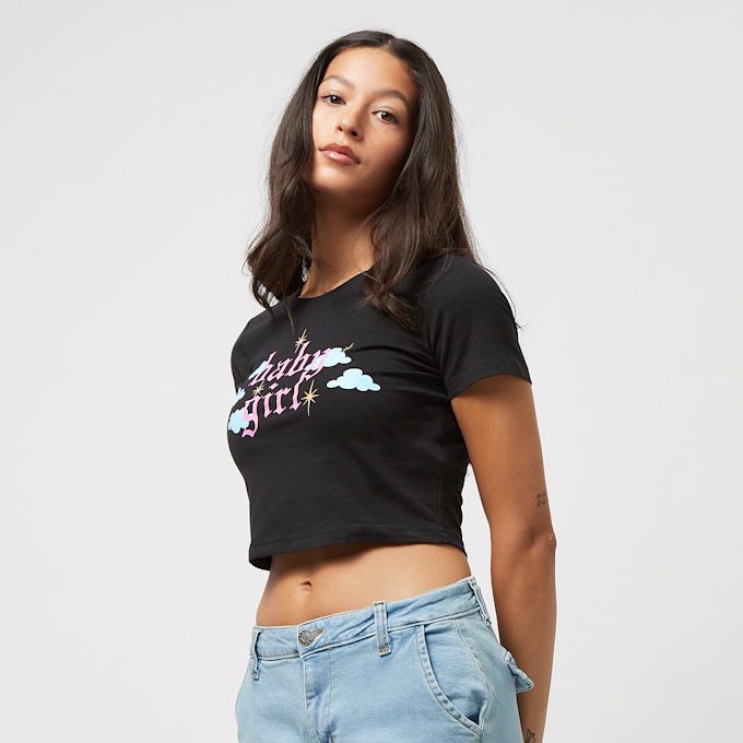 Miss Tee Baby Girl Cropped Tee crna 24965 1