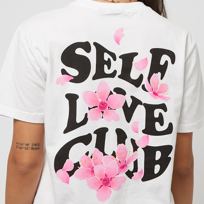 Miss Tee Self Love Club Tee blanc 24975 3